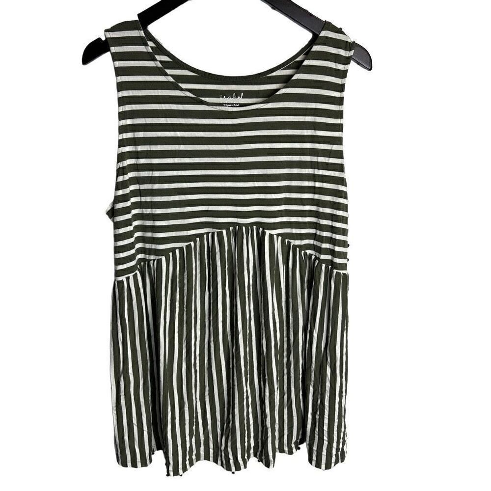 Isabel maternity sleeveless top size large